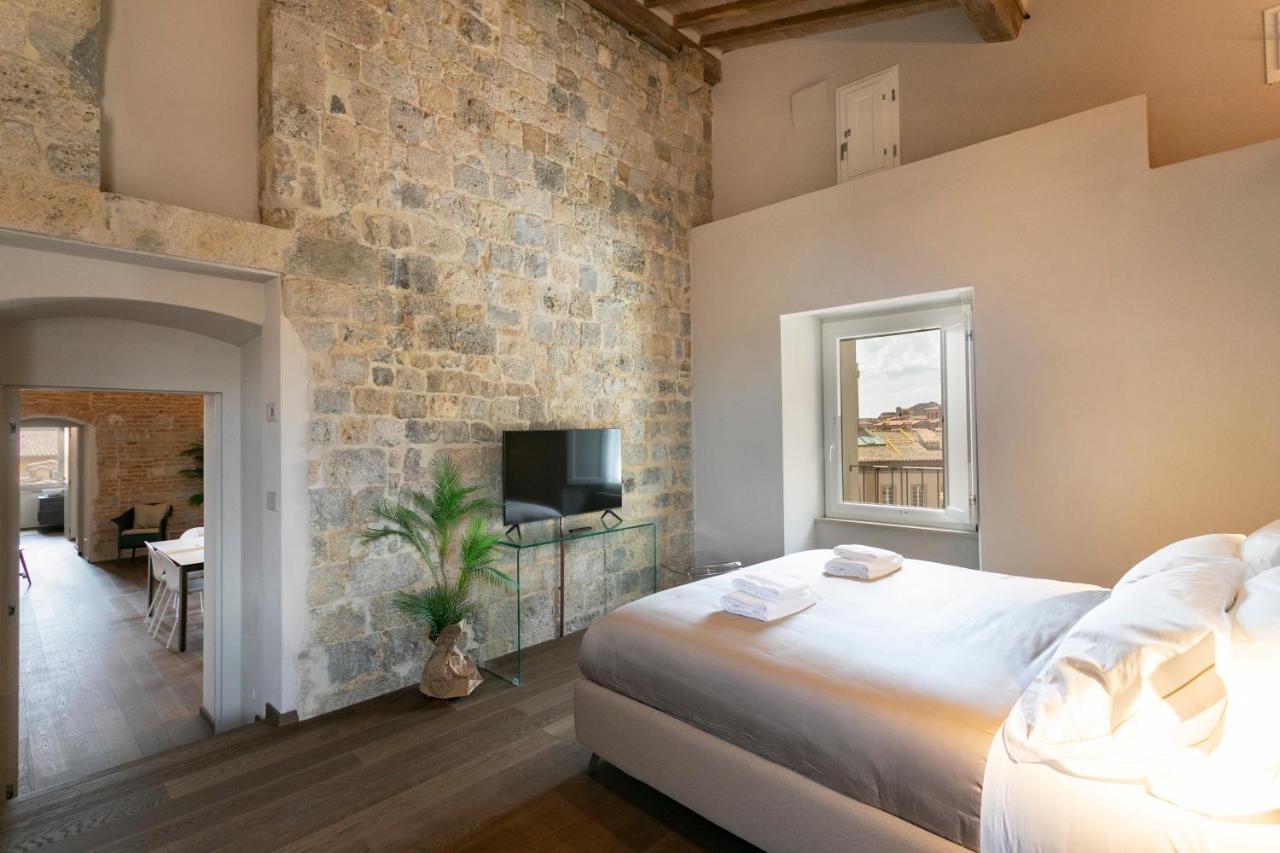 Ferienwohnung Palazzo Rinuccini Torre Siena Exterior foto